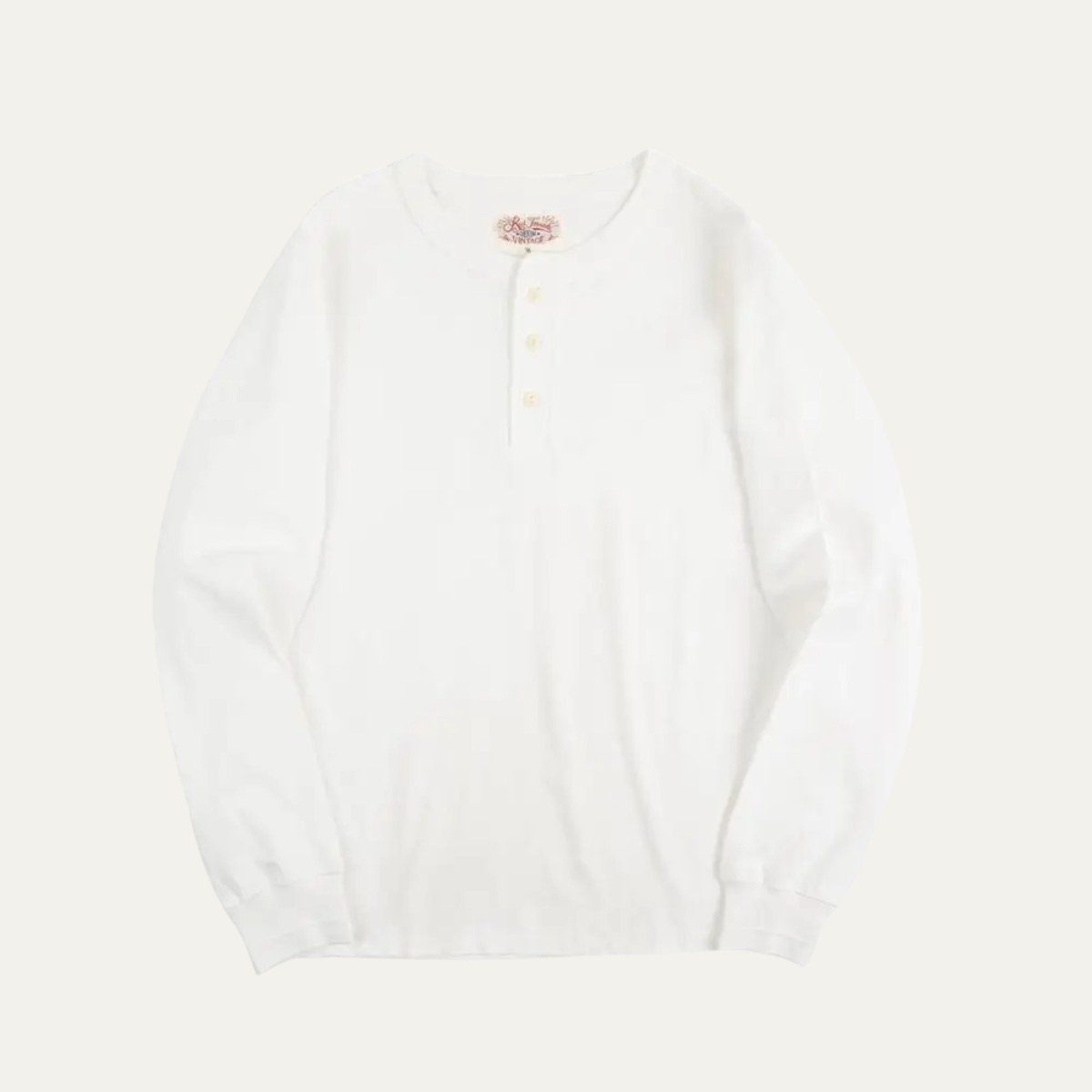 Men's Classic Cotton Henley Shirt - VibreMode
