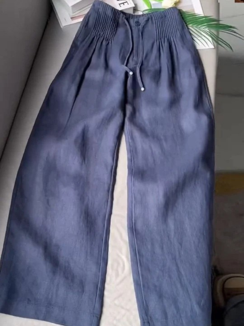 Comfortable Loose Fit Women's Pants - VibreMode