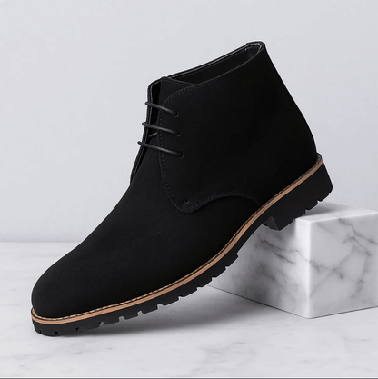 Traditional Leather Mens Ankle Boots