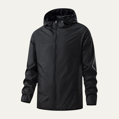 Vernazza Men's Waterproof Hooded Windbreaker Jacket Lightweight - VibreMode