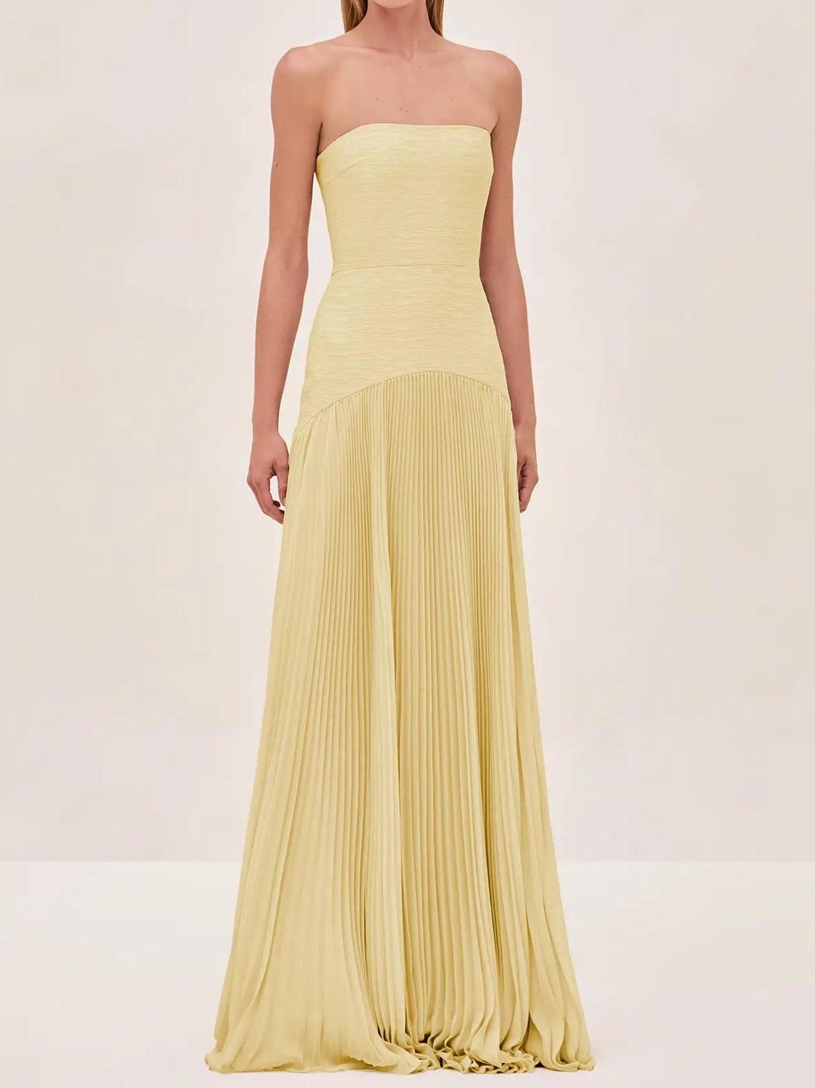 Red Off Shoulder Flowy Long Dress
