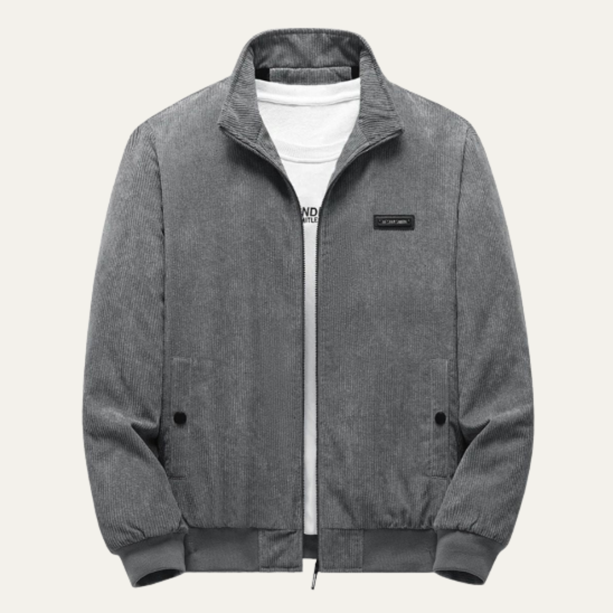 Mens Corduroy Jacket Fleece Lined Modern