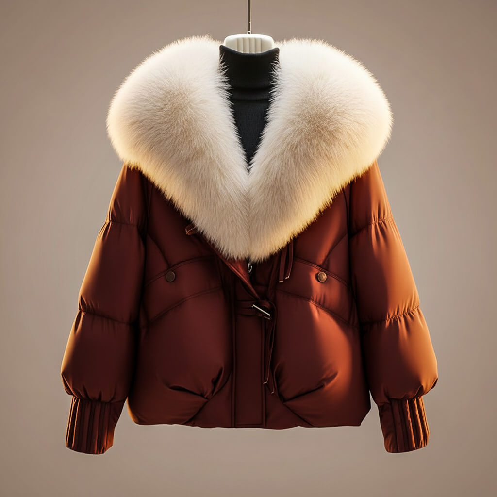 Luxurious Faux Fur Winter Jacket - VibreMode