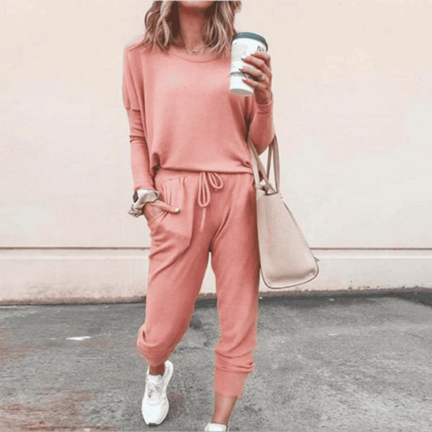 Women's Relaxed Jogger Lounge Set - VibreMode