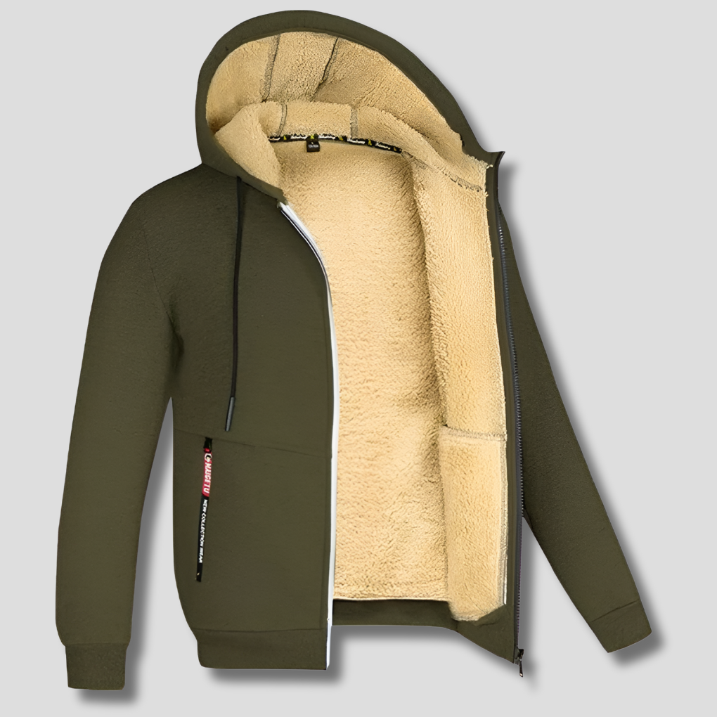 Men's Fleece Pullover Fur Lined - VibreMode