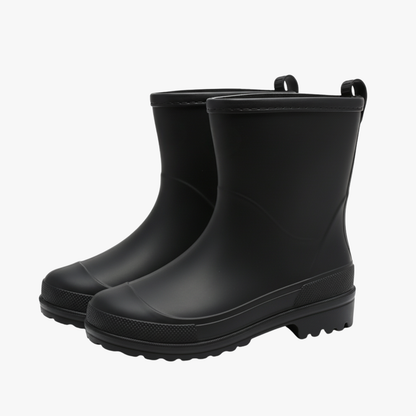 Ladies Waterproof Non Slip Ankle Rain Boots