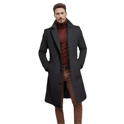 Men's Elegant Trench Coat