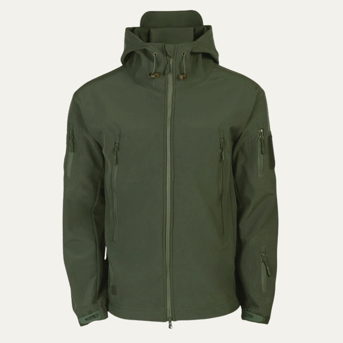 Men's Waterproof Soft Shell Hooded Jacket - VibreMode