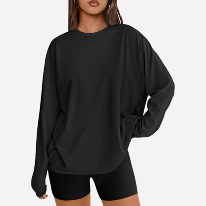 Women's Long Sleeve Oversized Shirt
