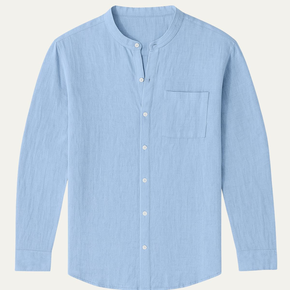 Men's Linen Long Sleeve Shirt