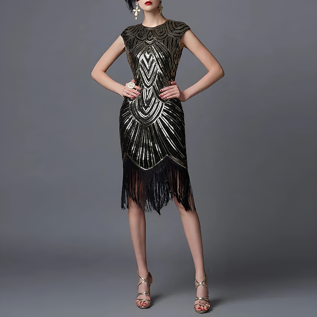 Women's Flapper Dress - VibreMode
