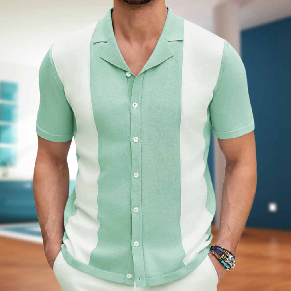 Men's Cotton Casual Button Down Shirt