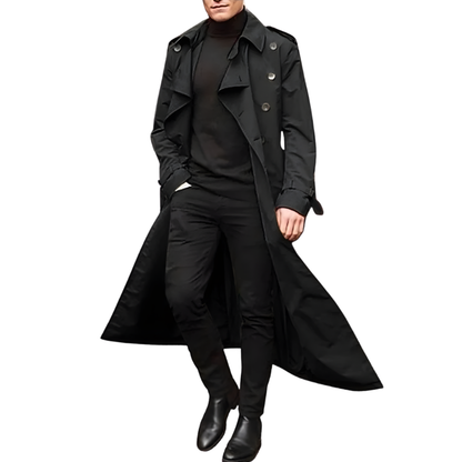 Men's Waterproof Trench Coat - VibreMode
