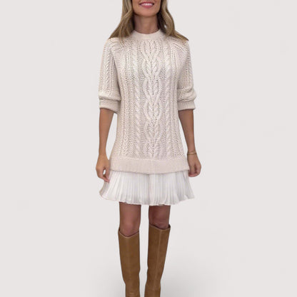 Classic Simple Day Dress - VibreMode