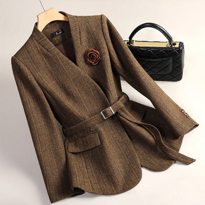 Luxury Wool Tailored Blazer - VibreMode
