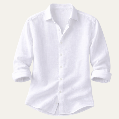 Men's Slim Fit Breathable Button Down Shirt - VibreMode