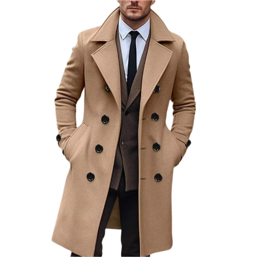 Men's Casual Trench Coat