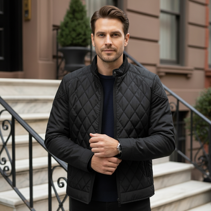 Men's Lightweight Quilted Padded Jacket