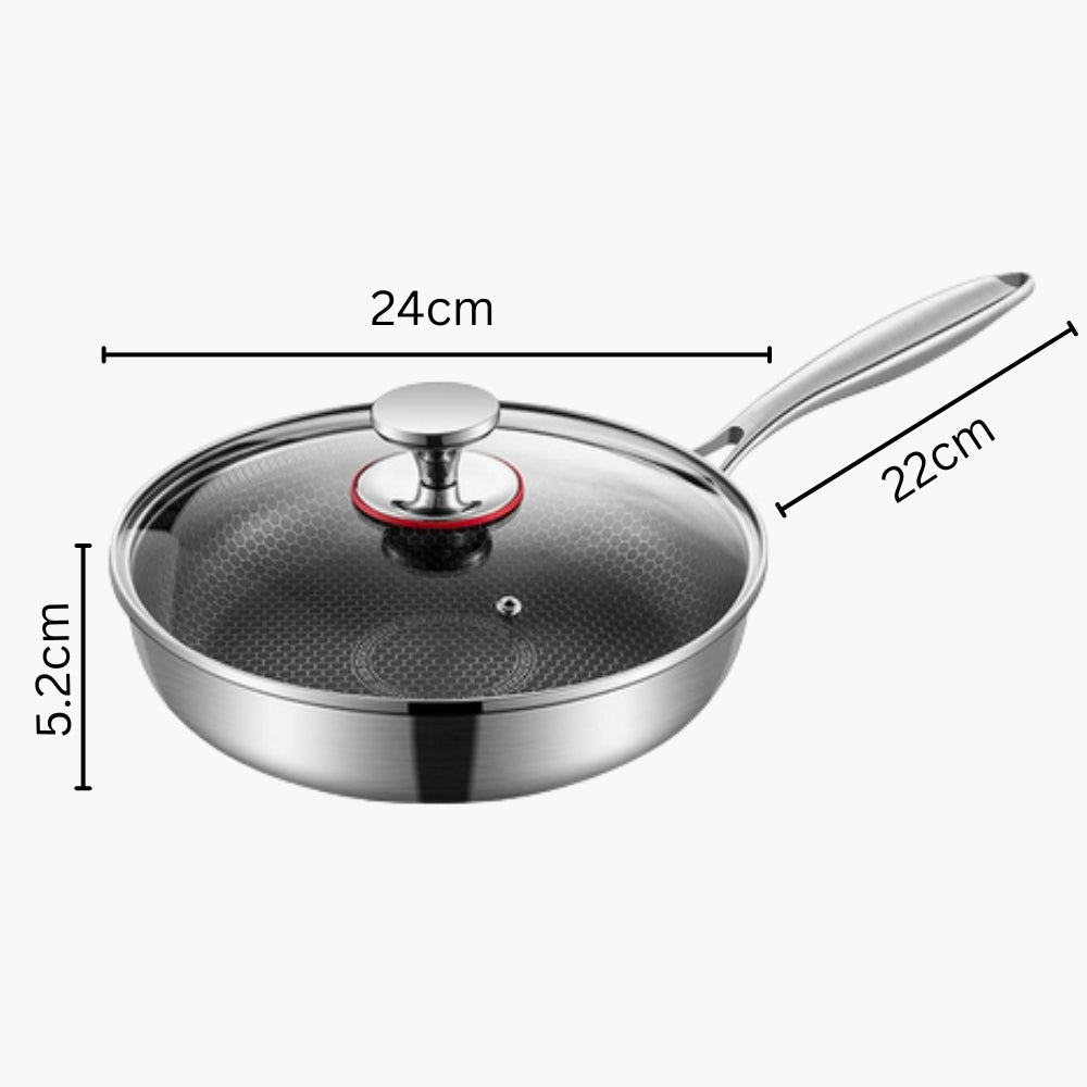 Stainless Steel Frying Pan