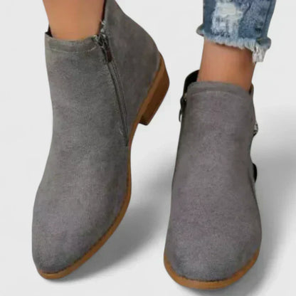Comfortable Low Heel Ankle Support Boots for Women