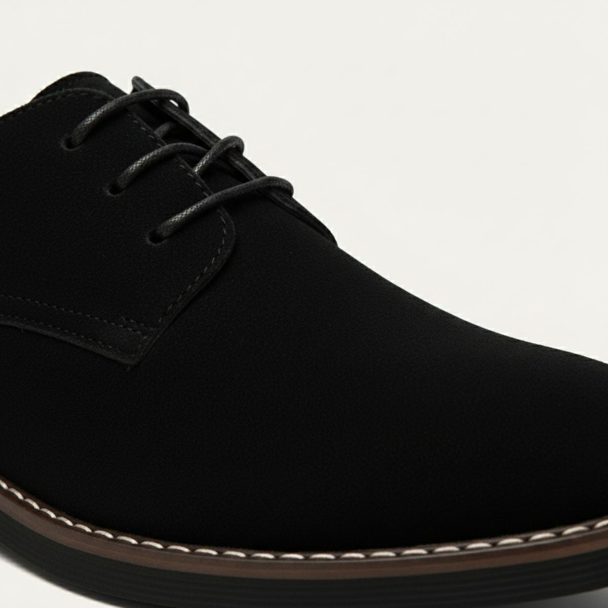 Men's Suede Dress Shoes Elegant Brown