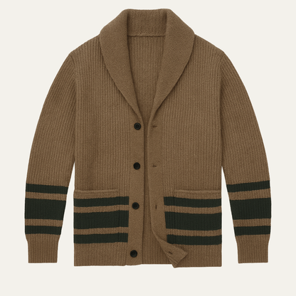 Men's Thick Knit Winter Cardigan - VibreMode