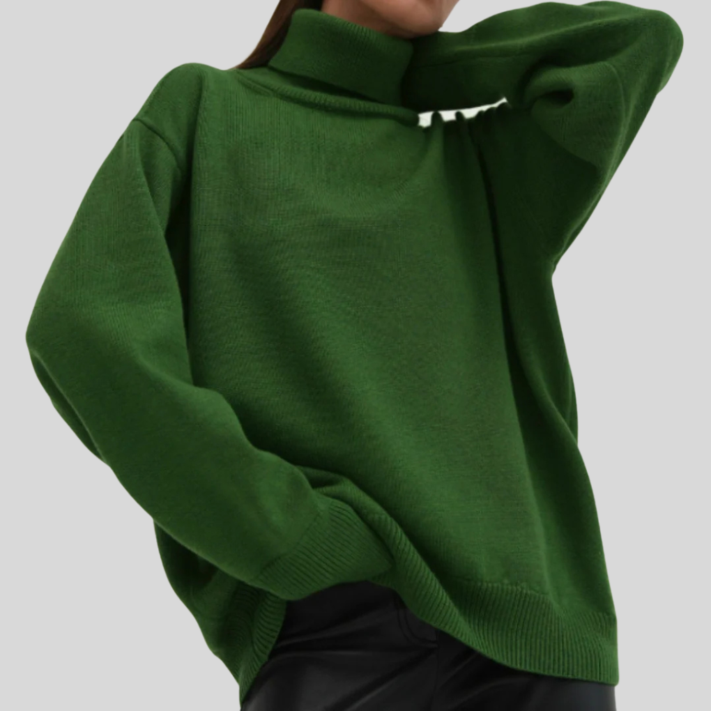 Women's Rollneck Sweater Thermal Cold-Weather