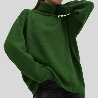 Women's Rollneck Sweater Thermal Cold-Weather