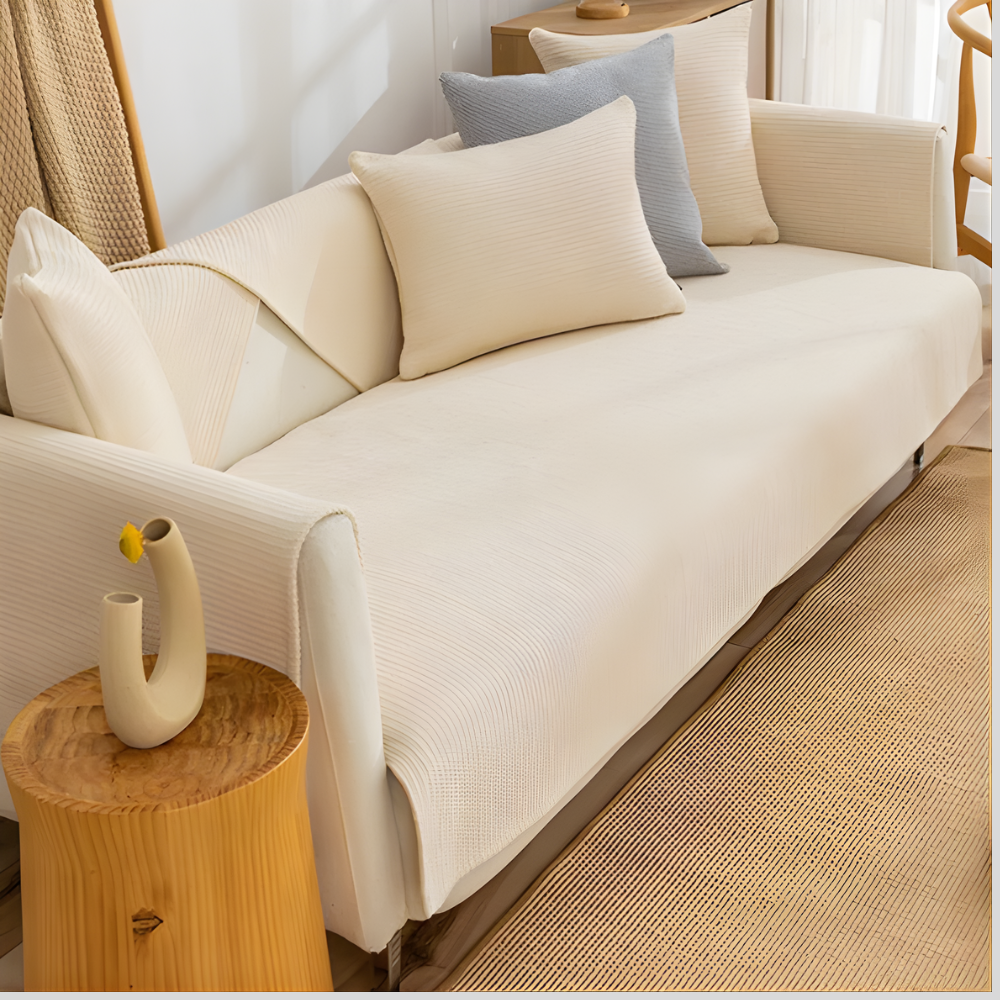 Linen Sofa Slipcover Set - VibreMode