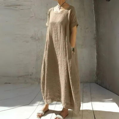Women's Loose Fit Maxi Dress - VibreMode