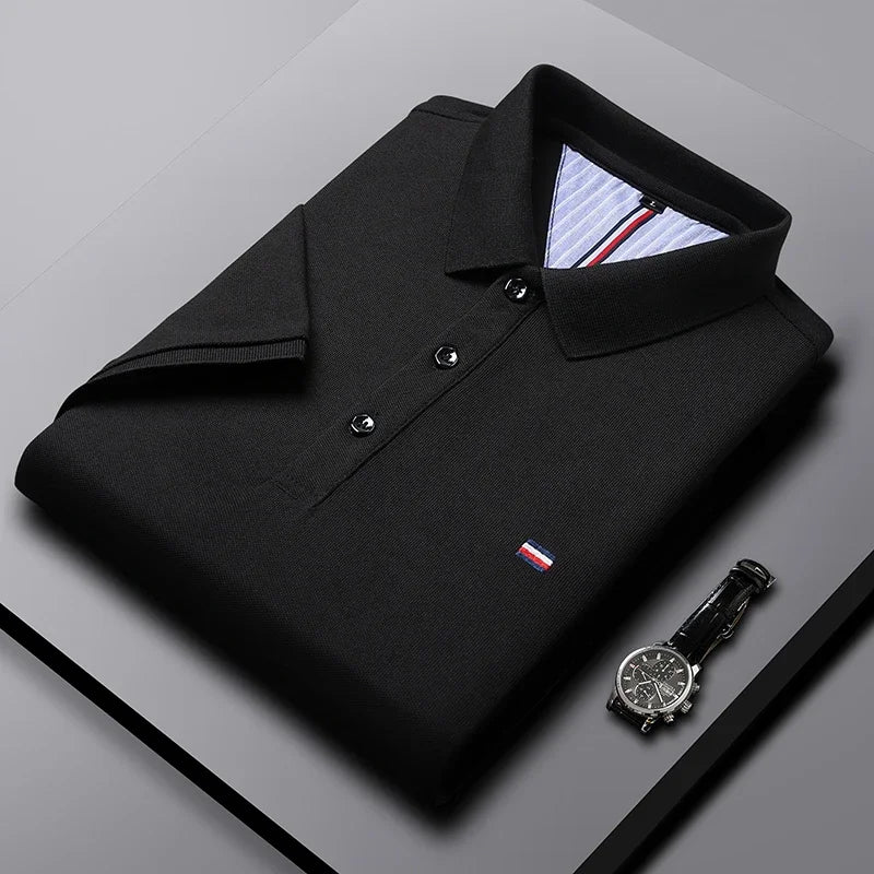 Men's Breathable Polo Shirt - VibreMode