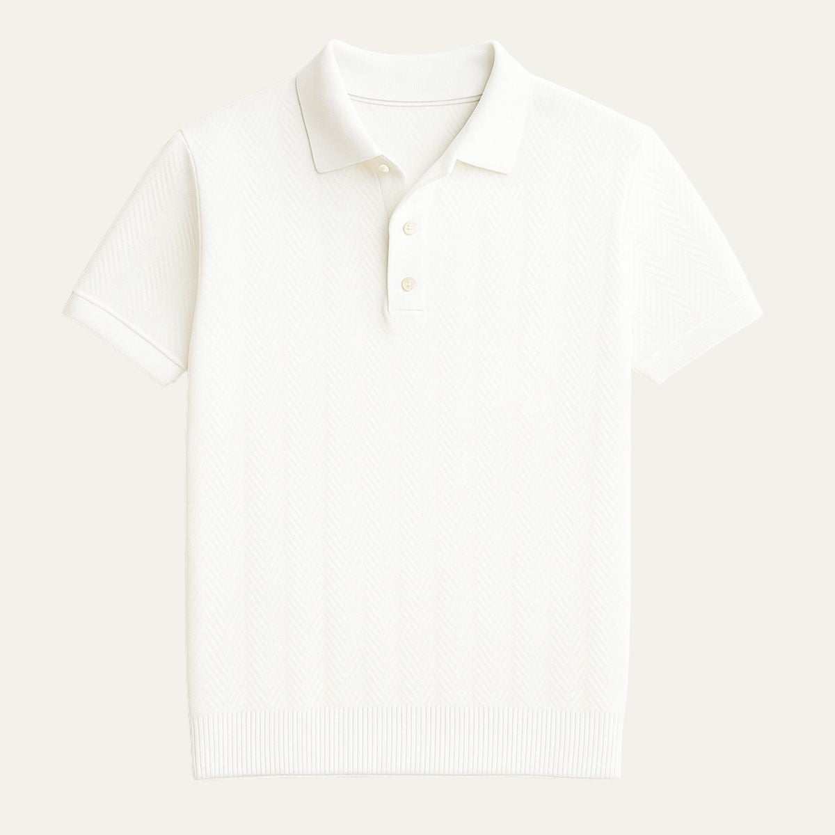 Men's Cotton Polo Vintage Style Shirt - VibreMode