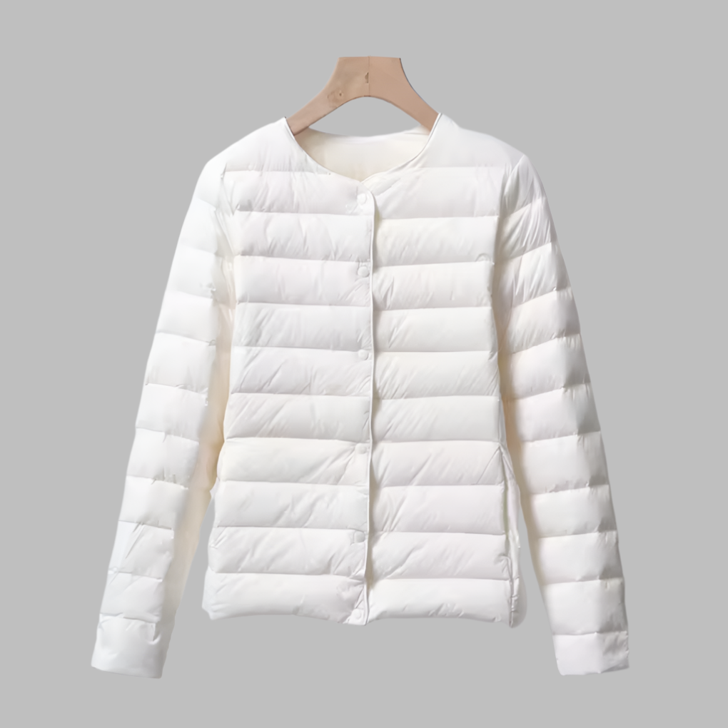 Portable Puffer Jacket Water Resistant Black - VibreMode