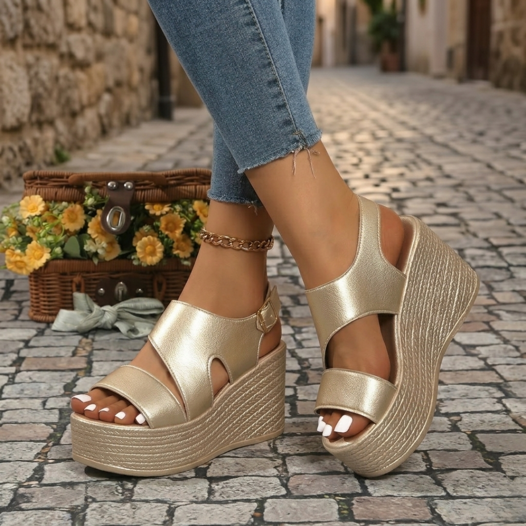 Women’s Wedge Sandals Platform Open Toe Summer Heels