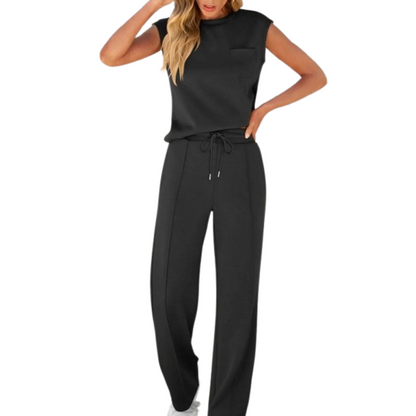 Relaxed Summer Comfortable Loungewear Set - VibreMode