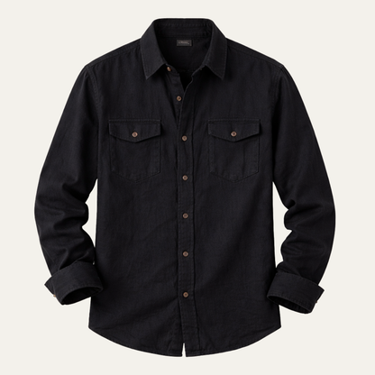 Men's Soft Casual Shirt Single Breasted - VibreMode