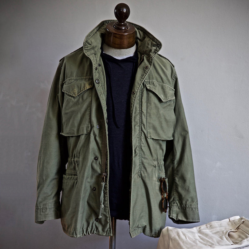 Men's Military Field Jacket Timeless Design - VibreMode