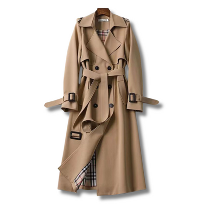 Women's Classic Trench Coat Autumn - VibreMode