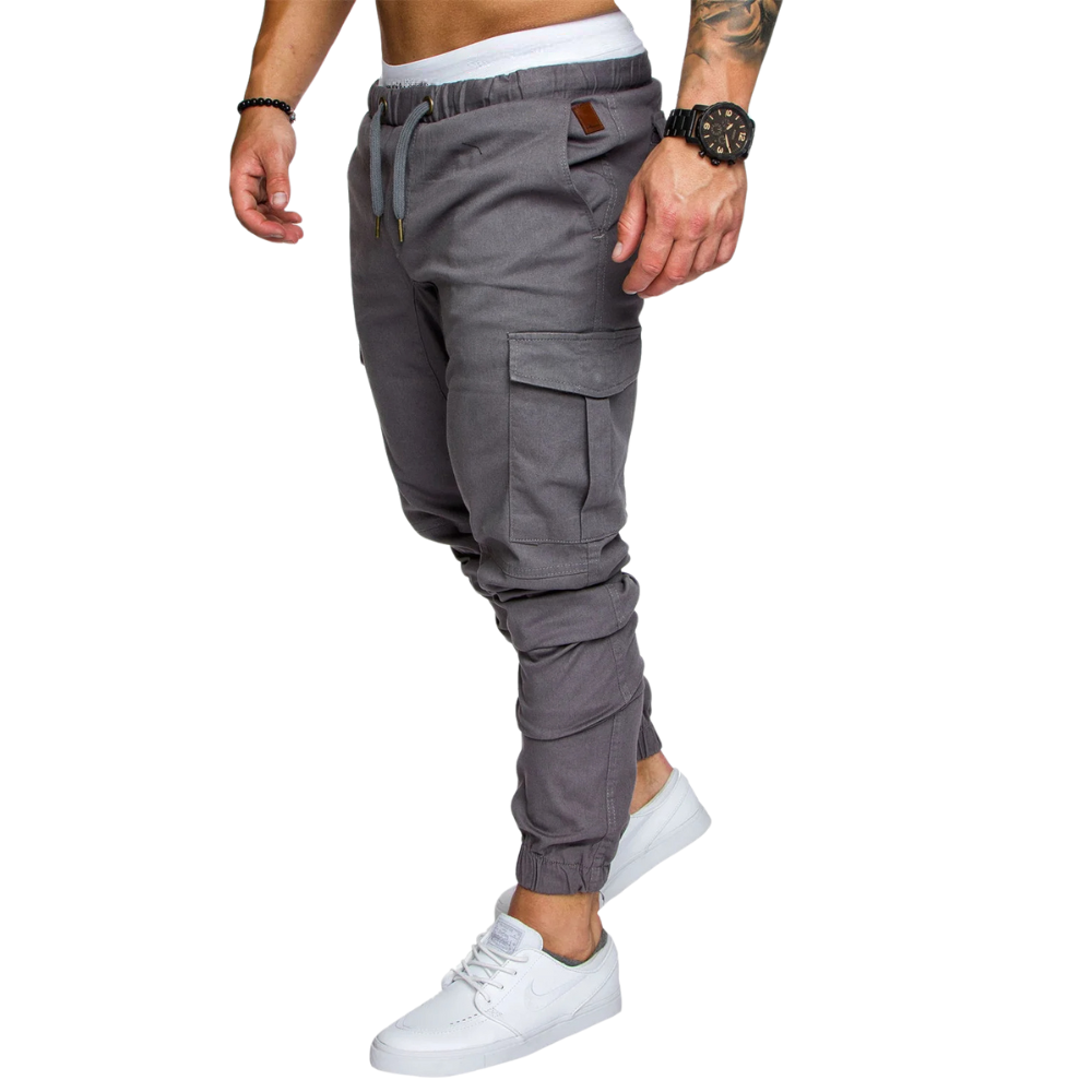 Men's Multi-Pocket Cargo Joggers Rugged