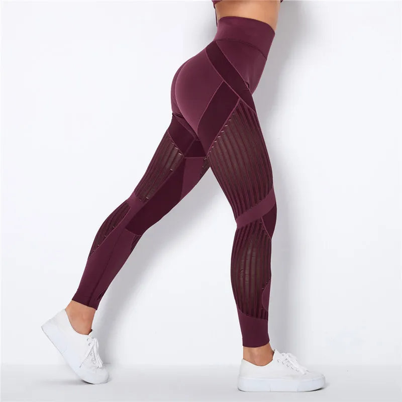 Women's High-Waist Seamless Leggings - VibreMode