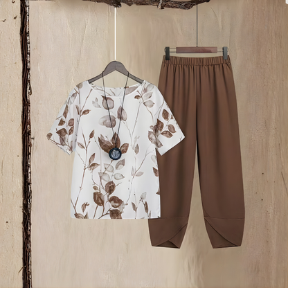 Women's Two Piece Summer Outfit - VibreMode