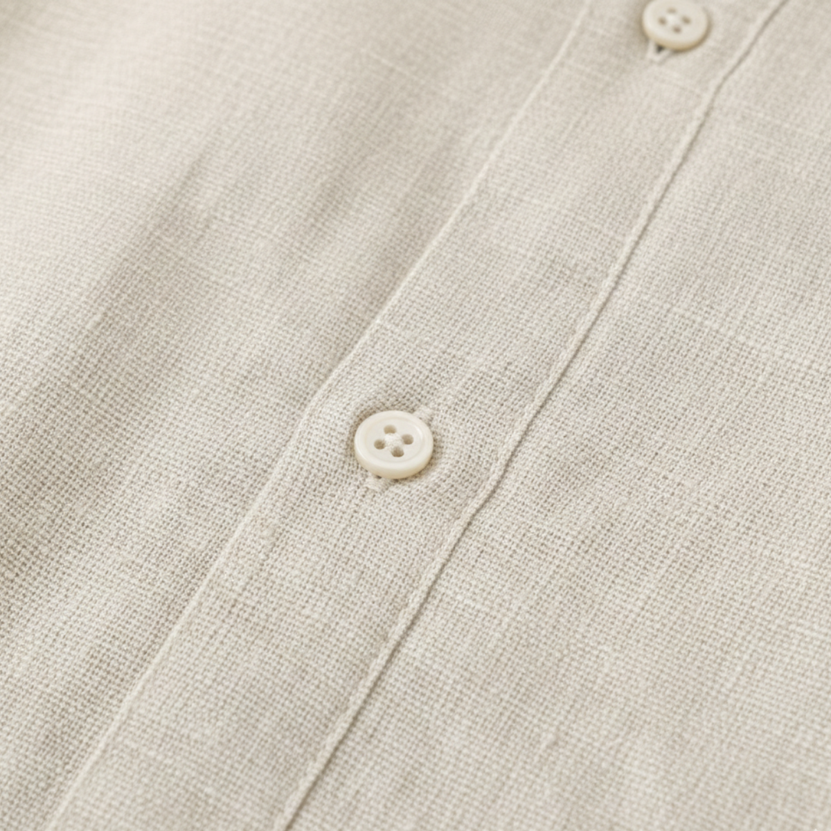 Men's Linen Button Up Shirt Relaxed Fit