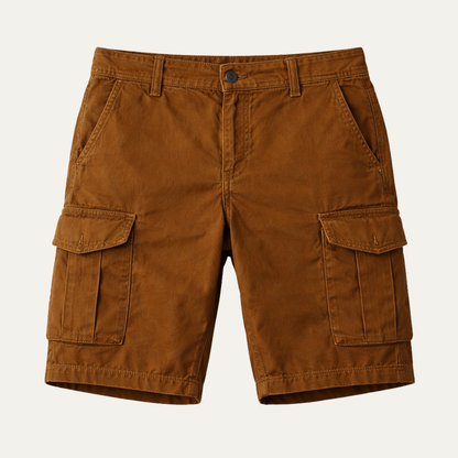Men's Casual Summer Shorts Cotton With Pockets - VibreMode