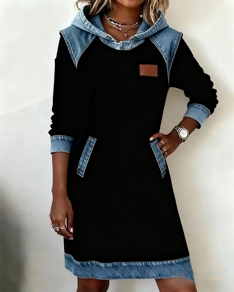 Fashionable Blue Jeans Dress
