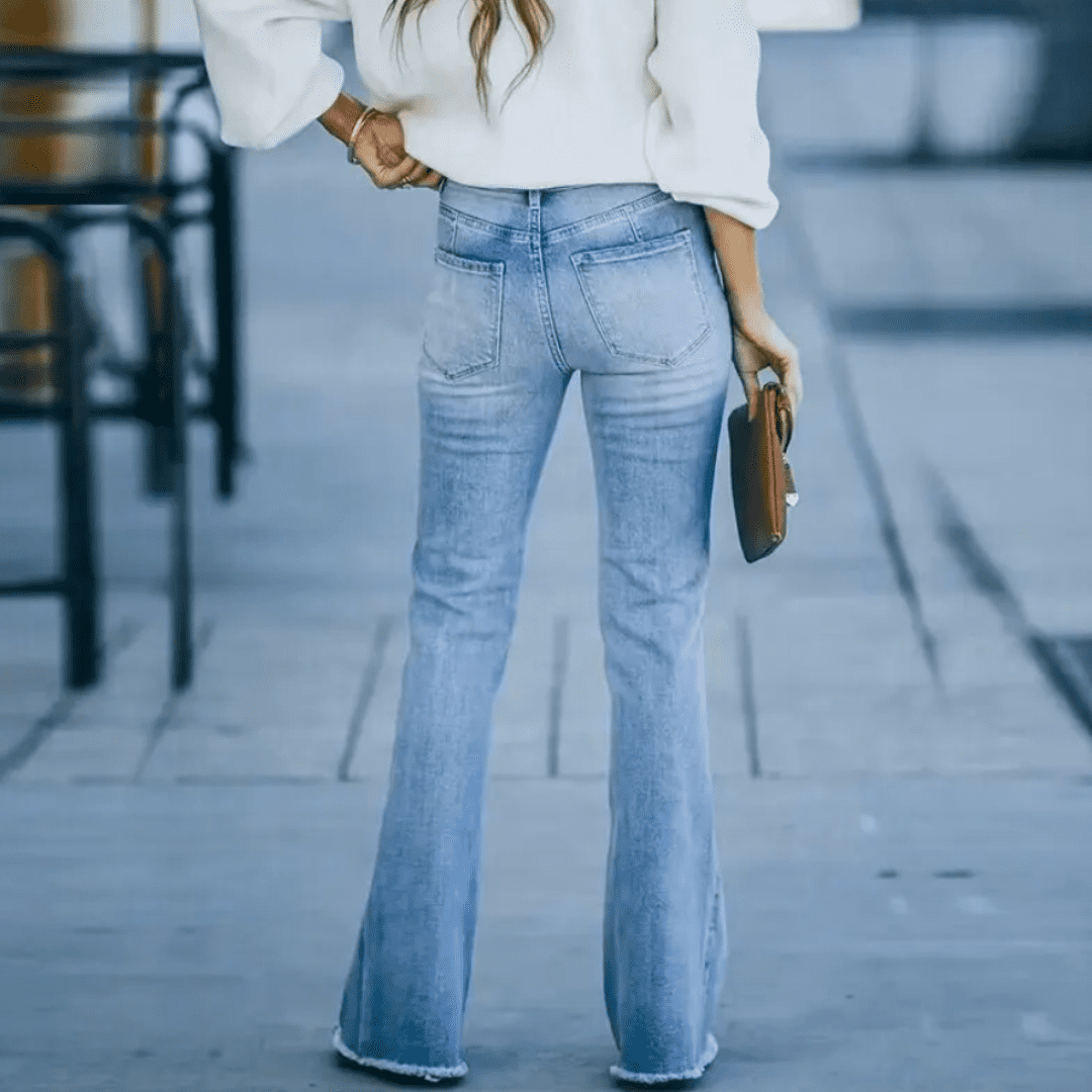 Women's High Waist Slim Fit Jeans