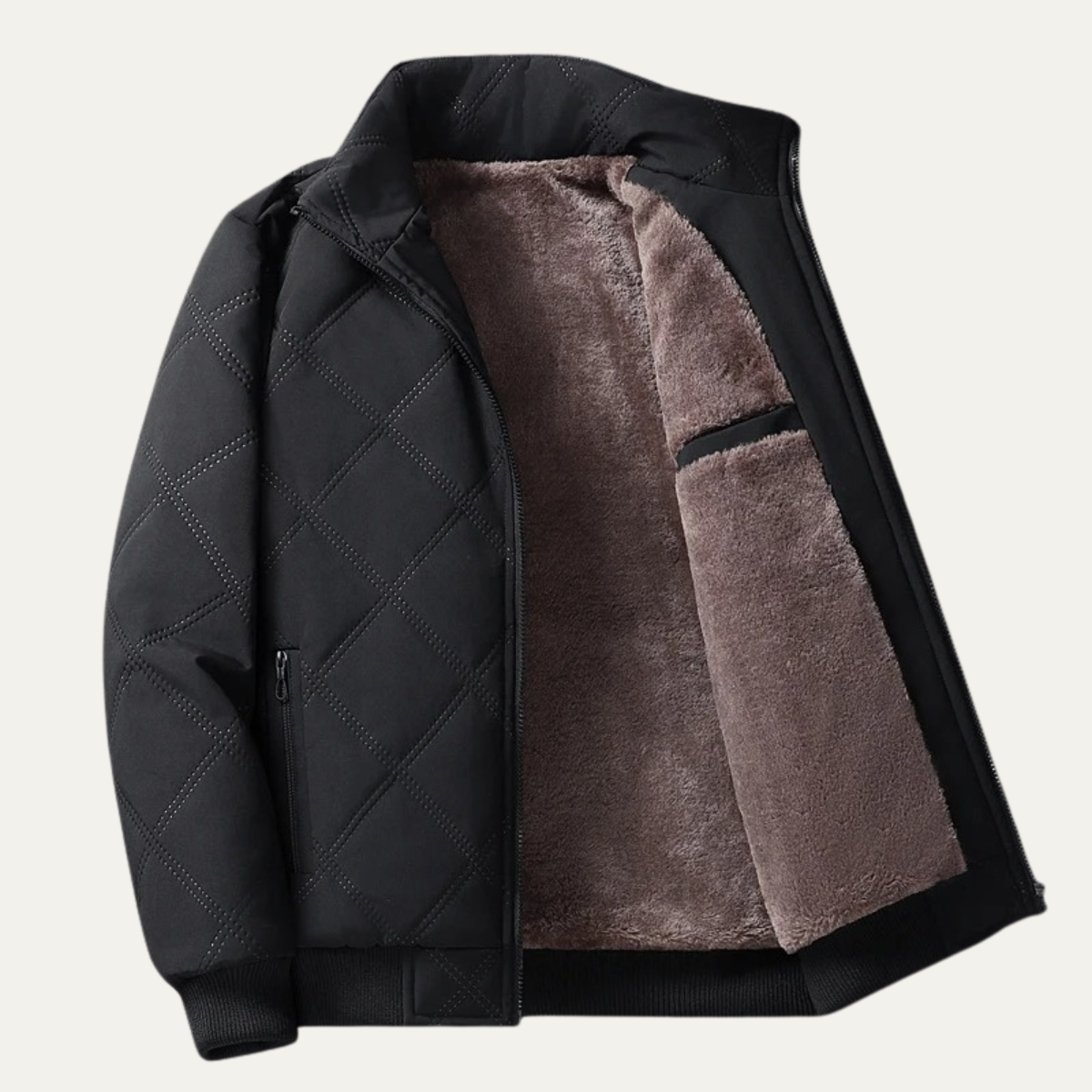 Men's Fleece Padded Jacket Warm - VibreMode