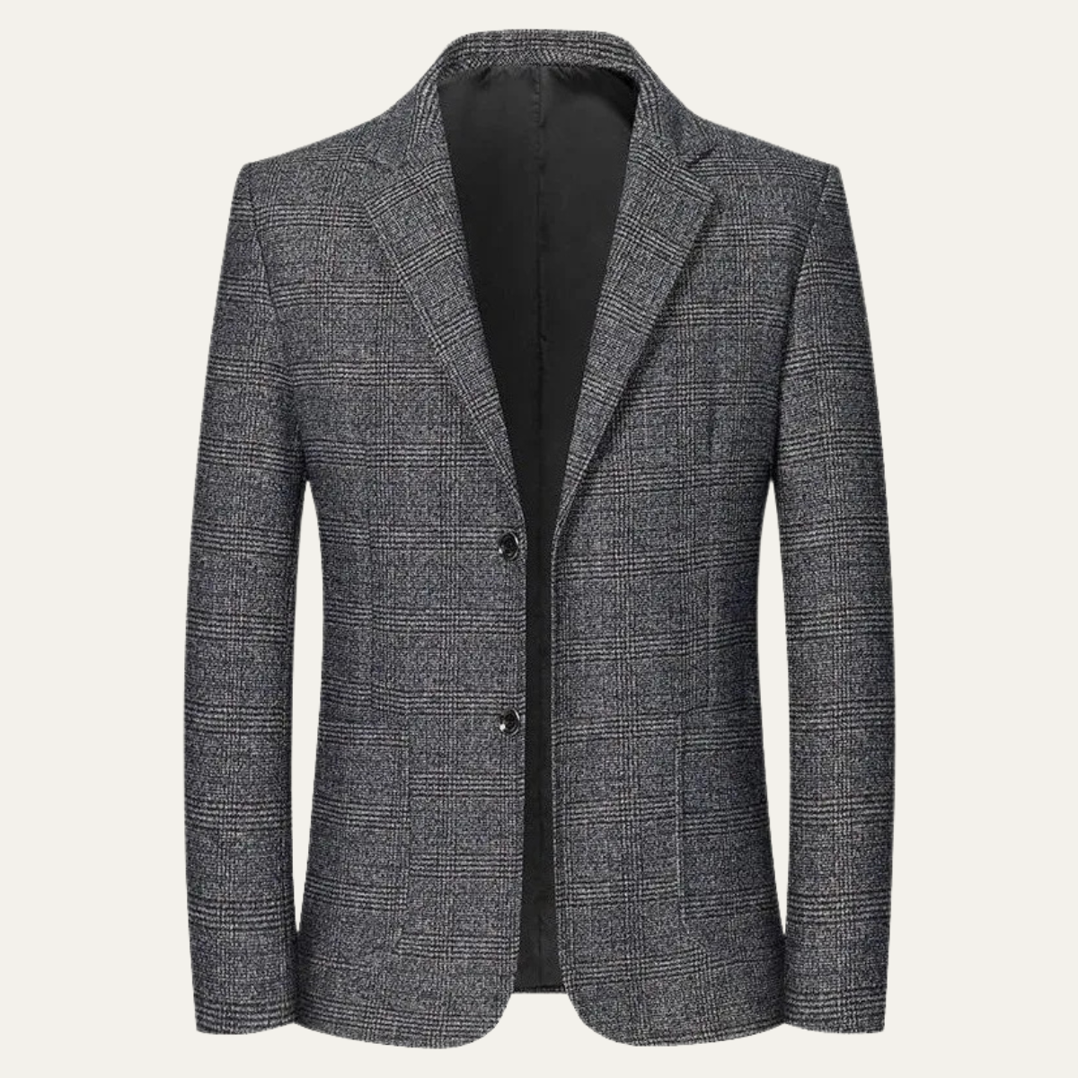 Men's Classic Plaid Blazer Check Pattern