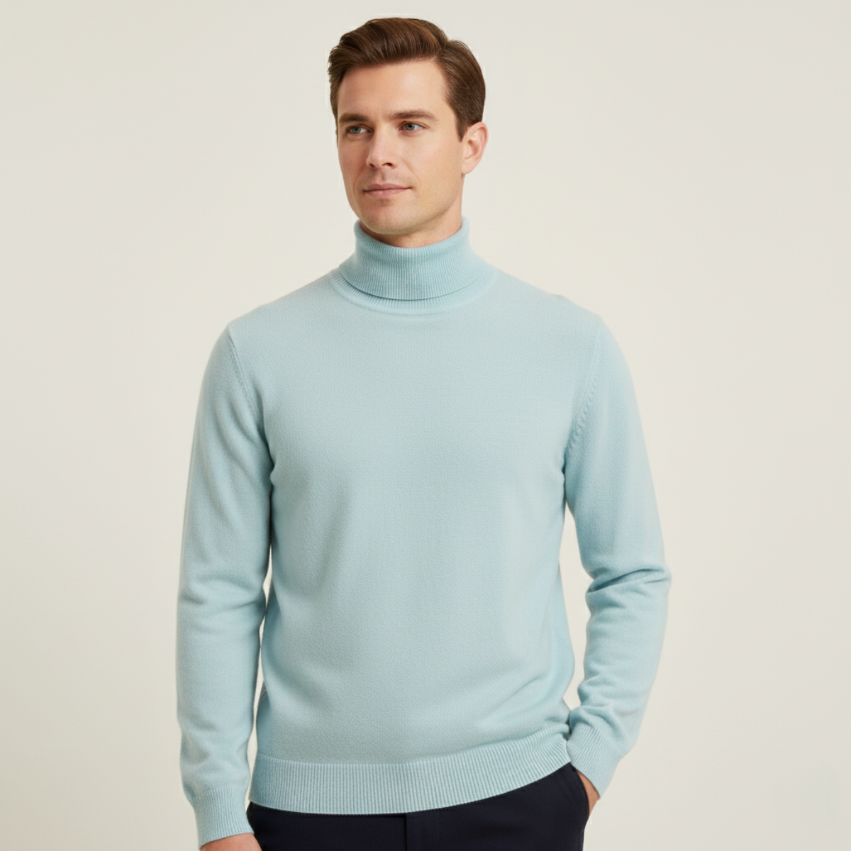 Men's Soft Wool Sweater Wool
