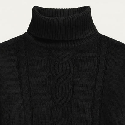 Men's Merino Wool Turtleneck Sweater