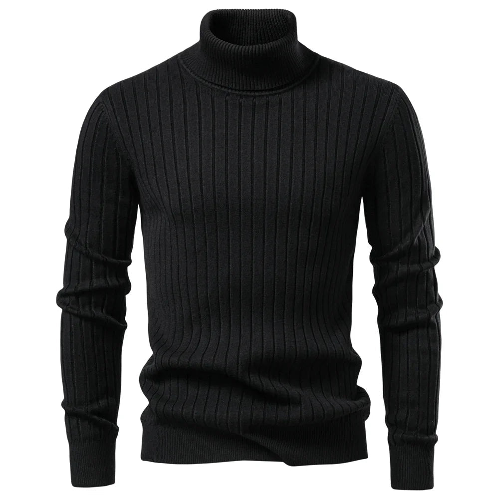 Dalton Women's Ribbed Turtleneck Sweater